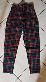 pantalone a quadri