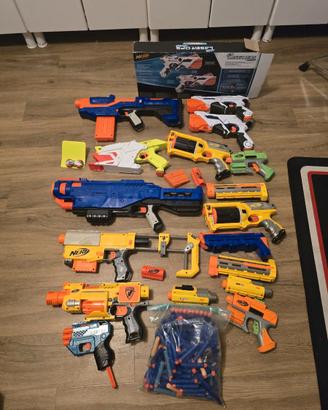 fucile e pistole varie nerf in stock