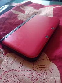 nintendo 3ds xl rosso + pokemon moon