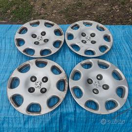 4 copri cerchi Peugeot 15”