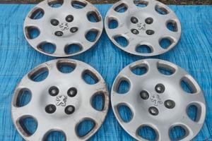 4 copri cerchi Peugeot 15”