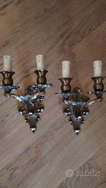 applique ottone o bronzo anni 60