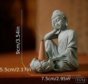 Brucia incenso Buddha