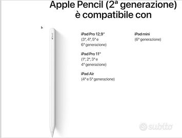 Apple Pencil (seconda generazione)