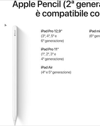 Apple Pencil (seconda generazione)