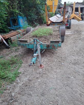 Rimorchio carrello porta cingolato