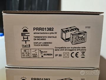 EHT ITALIA - TERMOSTATO AMBIENTE TOUCH SCREEN