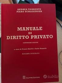 Manuale di diritto privato di Andrea Torrente e ..
