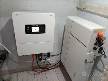Kit Fotovoltaico 6kw con batteria 10kw solare wifi