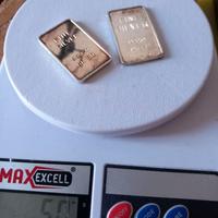 lingotto argento 20  gr + lingotto 30 gr no monete