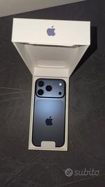 IPHONE 17 Pro 256 gb - Dual SIM - col. deep blue