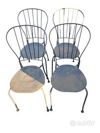 Sedie in ferro n 4