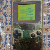 Game Boy classico trasparente + giochi