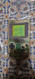 Game Boy classico trasparente + giochi