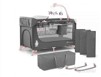 Kinderkraft Joy Lettino da campeggio con materasso