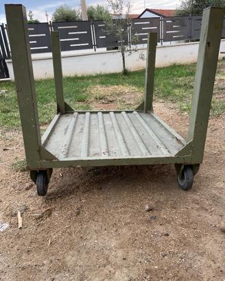Carrello trasporto banco lavoro ruote