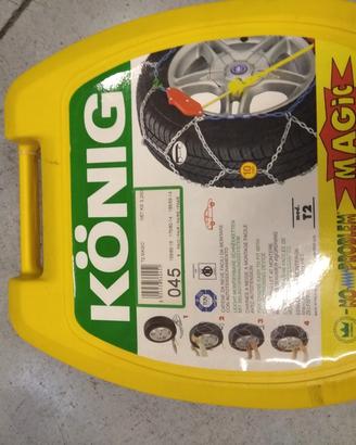CATENE DA NEVE 10 MM KONIG T2 MAGIC OMOLOGATE GRUP
