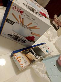 fonduta e accessori nuovi