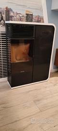 stufa a pellet Jolly mec idea angolo 11 kW usata