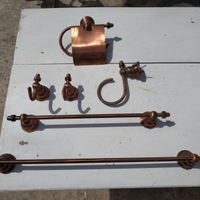 Set bagno appendi asciugamani 6 pezzi