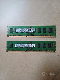 Memoria Samsung 8GB x 2 pezzi = 16GB