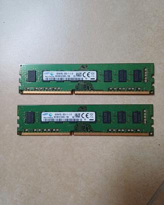 Memoria Samsung 8GB x 2 pezzi = 16GB