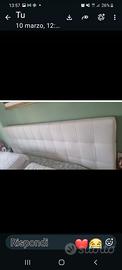 letto con contenitore e materasso