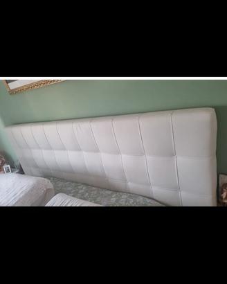 letto con contenitore e materasso