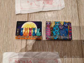 Magneti gatti Sicilia