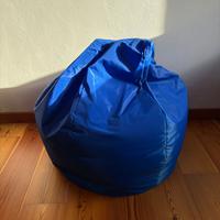 Poltrona sacco blu