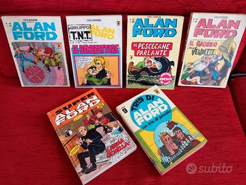 Alan Ford - 4 numeri anni 70/80 e 2 raccolte