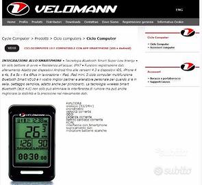 Velomann  v double V 10 computer bici