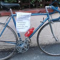 bicicletta da corsa d'epoca 