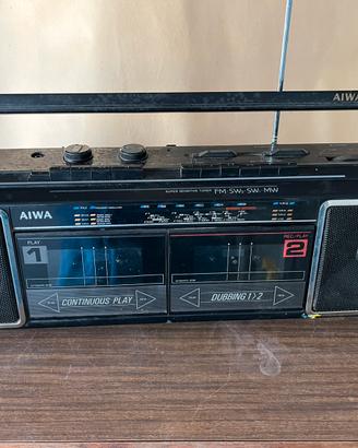 Radio stereo registratore mangiacassette