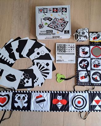Black & White  Contrast baby Toys (Neonati 0-12)