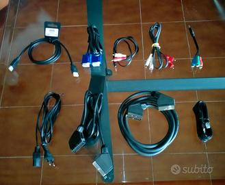 n° 9 CAVI: SCART, HDMI, VBA, RCA, Cable... NUOVI