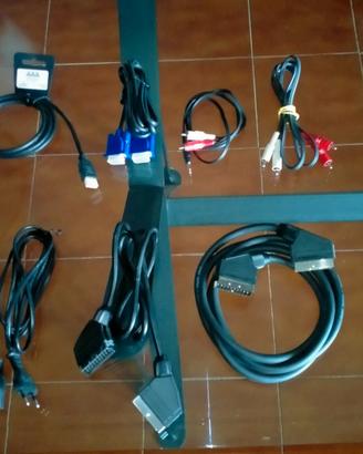 n° 8 CAVI: SCART, HDMI, VBA, RCA, Cable... NUOVI