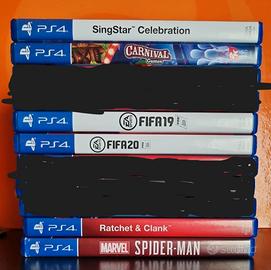 Lotto 6 Giochi PS4 Originali