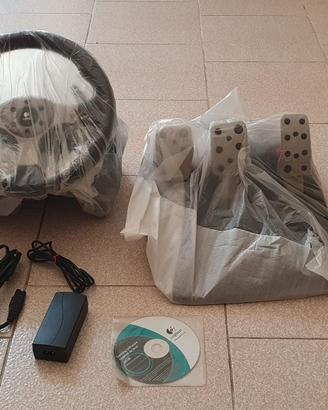 Logitech G25 volante – funzionante – senza cambio
