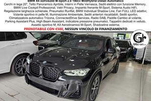 BMW X4 20d M-Sport Tetto Navi CAM LED Clima3Zone M
