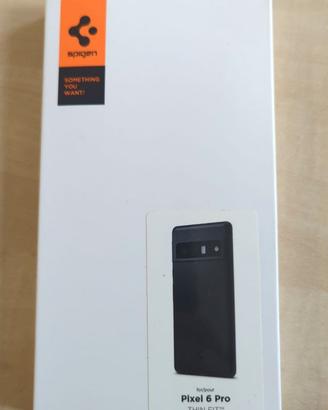 Cover SPIGEN Pixel 6 Pro Thin Fit nero