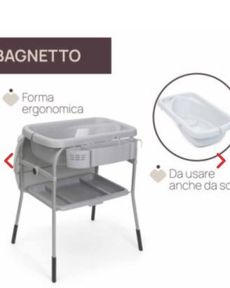 Fasciatoio e bagnetto