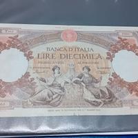 10000 LIRE REGINE DEL MARE 15/11/49