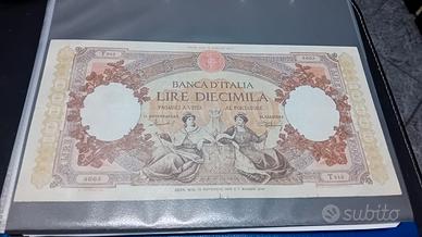 10000 LIRE REGINE DEL MARE 15/11/49