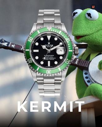Rolex Submariner Date 16610LV "Kermit" – Full Set 
