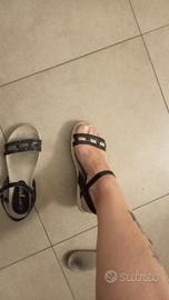 sandali con brillantini