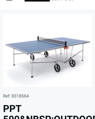 Tavolo ping pong - momentaneamente non disponibile