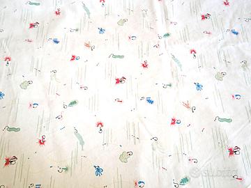 Tessuto cotone vintage Naj Oleari anni '80