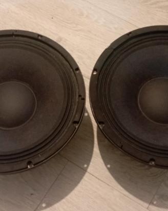 coppia b&c 12hpl 64-8.  8 ohm . perfettamente 