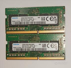 Ram Samsung Pc4 3200 DDR4 8 GB x 2